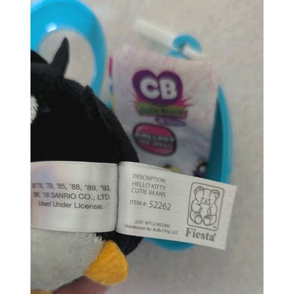 CUTIE BEANS 3 Inch Snuggles Set Of 2 Fiesta Brand~Sanrio Hello Kitty - Picture 10 of 11